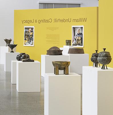 阿尔弗雷德陶瓷艺术博物馆一直在举办威廉·昂德希尔的雕塑展览.